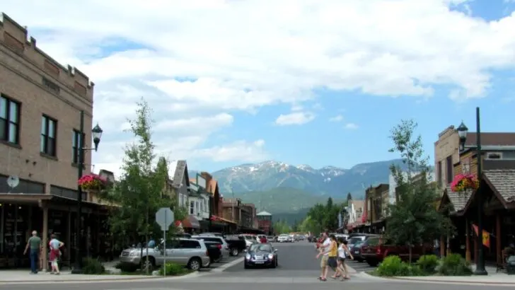 Downtown Whitefish Montana