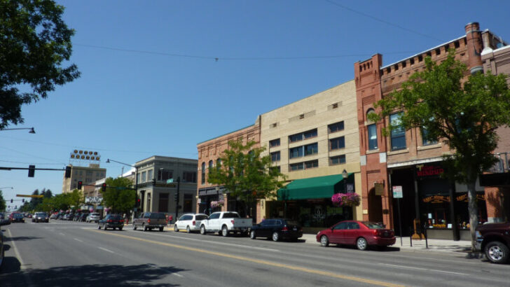 Main Street in Bozeman Montana