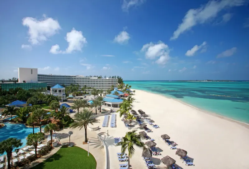 The beach at Melia Nassau Beach All Inclusive