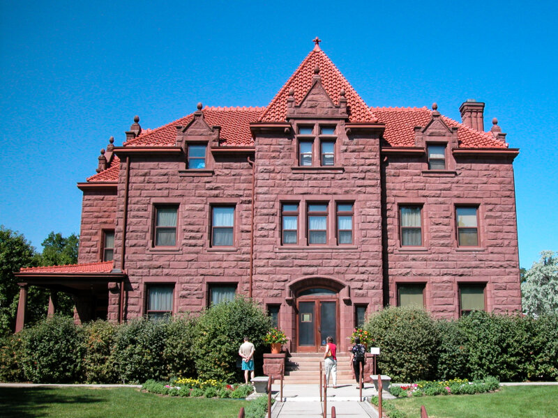 Outside Moss Mansion Billings Montana