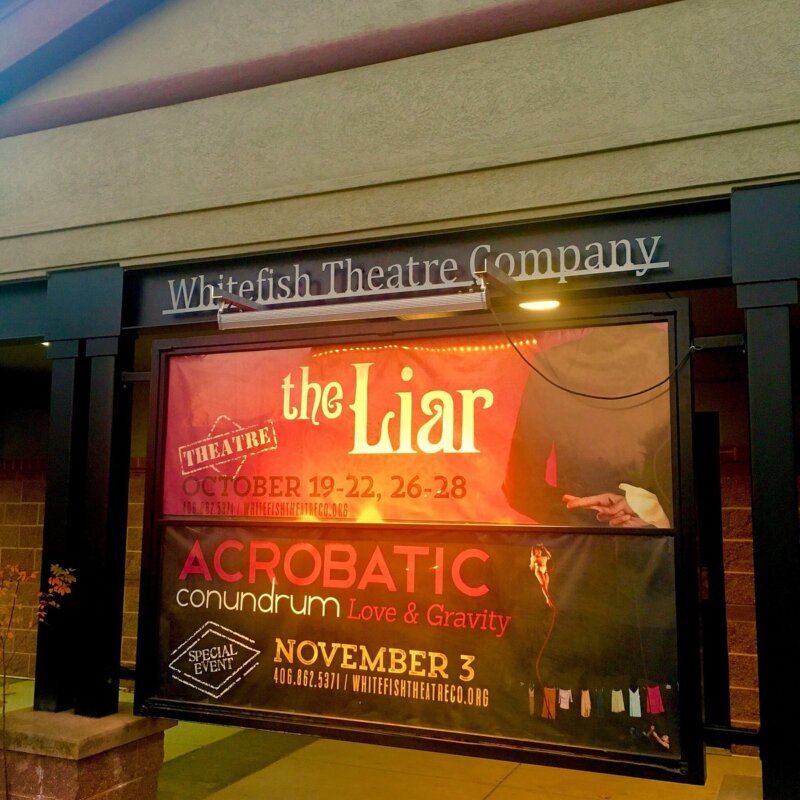 Outside Whitefish Theatre Company