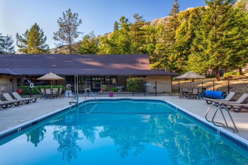 Swimming pool at Big Sur Lodge