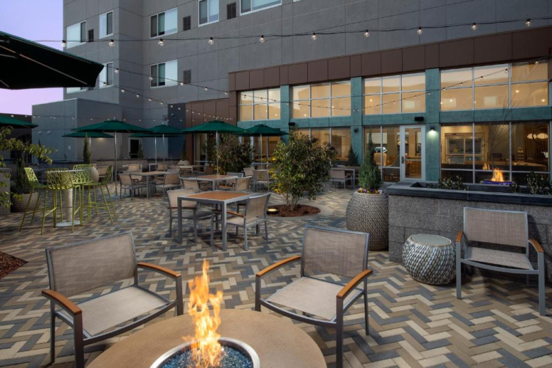 Lounging Area of the Element Sedona Hotel