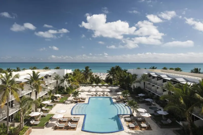 Overview of the South Beach Hotel