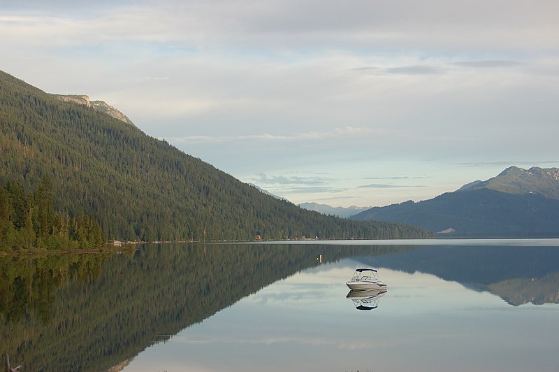 Panoramic View of the Lake Wenatchee State Park
