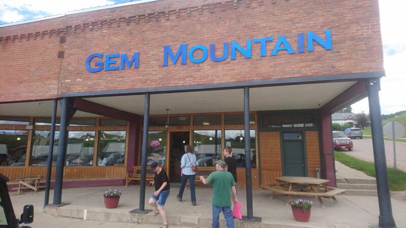 Entrance at Gem Mountain