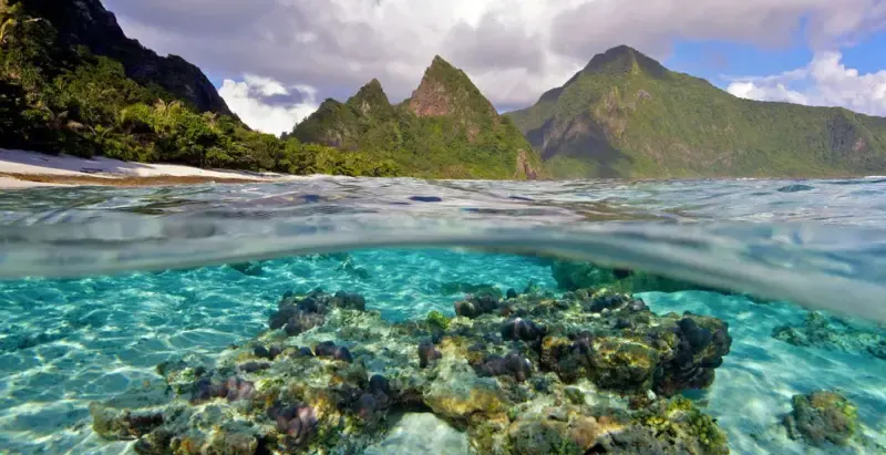 American Samoa Beach Harbor