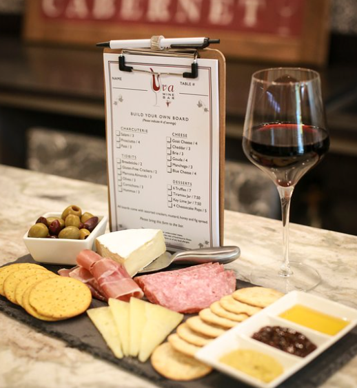 Charcuterie Board at Uva Wine Bar