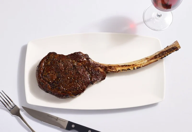 Dry-aged Long-Bone Ribeye at Sullivan's Steakhouse