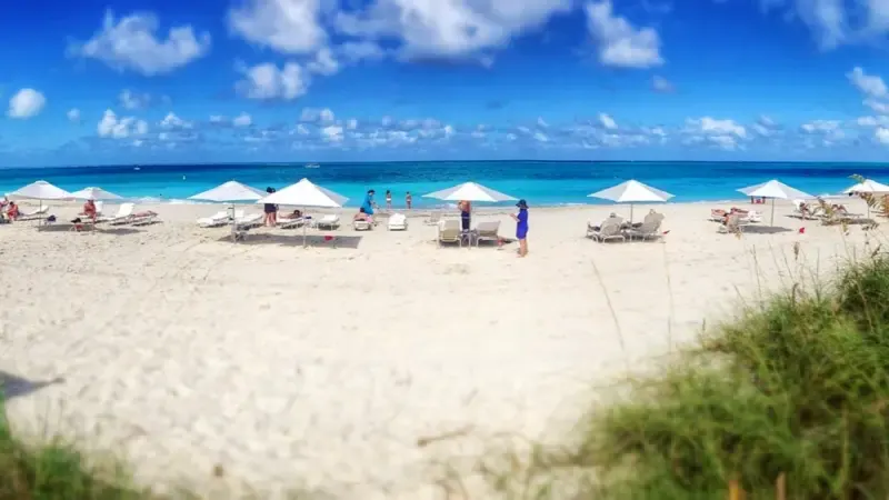 Grace Bay Beach in Turks and Caicos