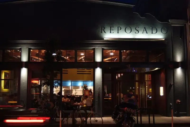 Reposado Restaurant at Night