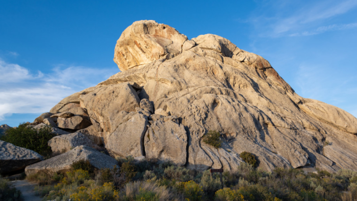 Rock Formation on the City of Rocks National Reserve