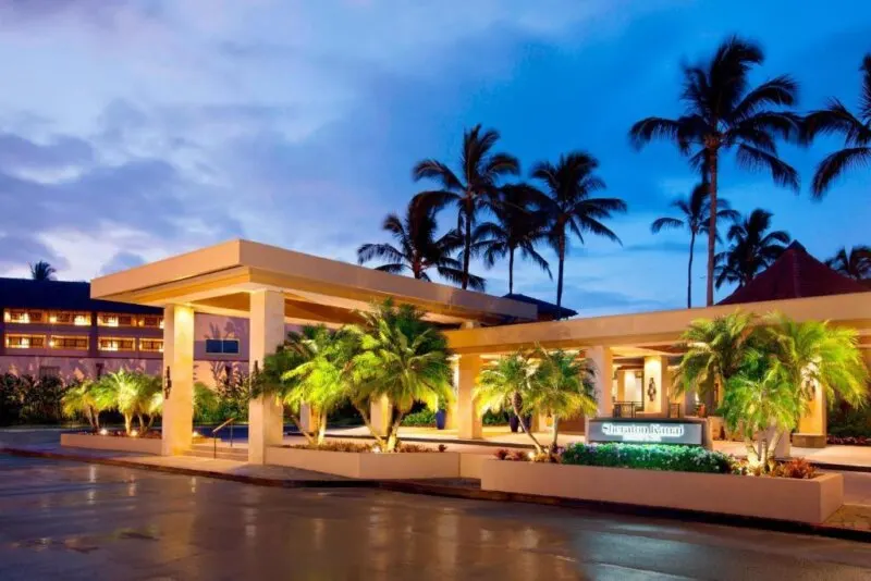 Sheraton Kauai Resort at Night
