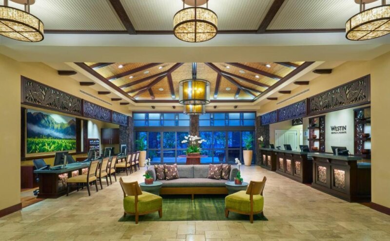 The Westin Princeville Ocean Resort Villas Lobby