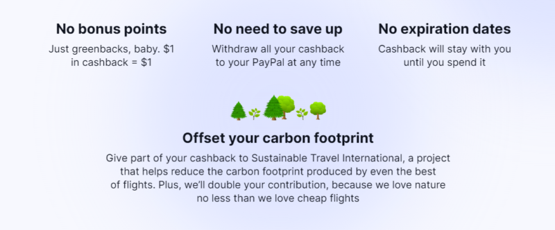 WayAway carbon footprint