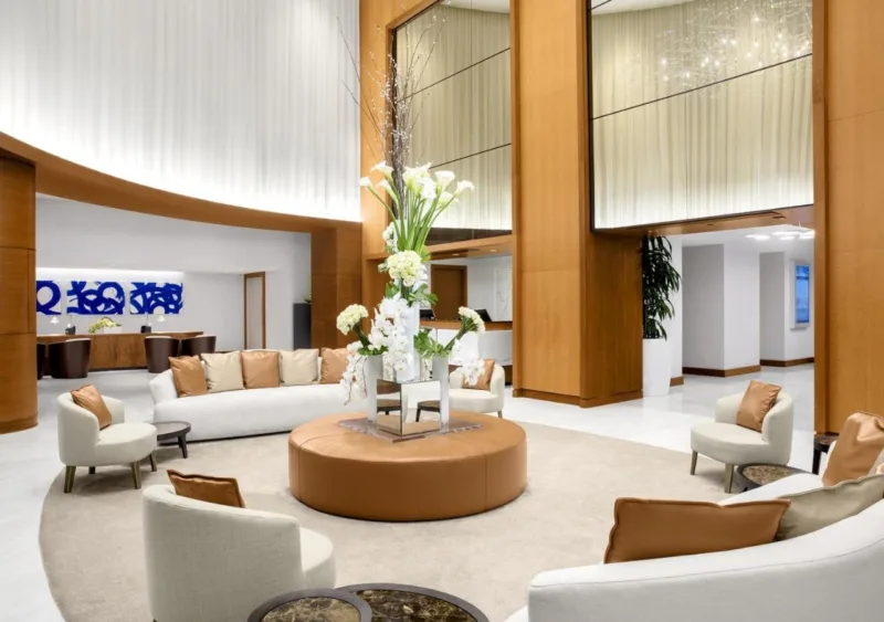 Conrad Fort Lauderdale’s lobby