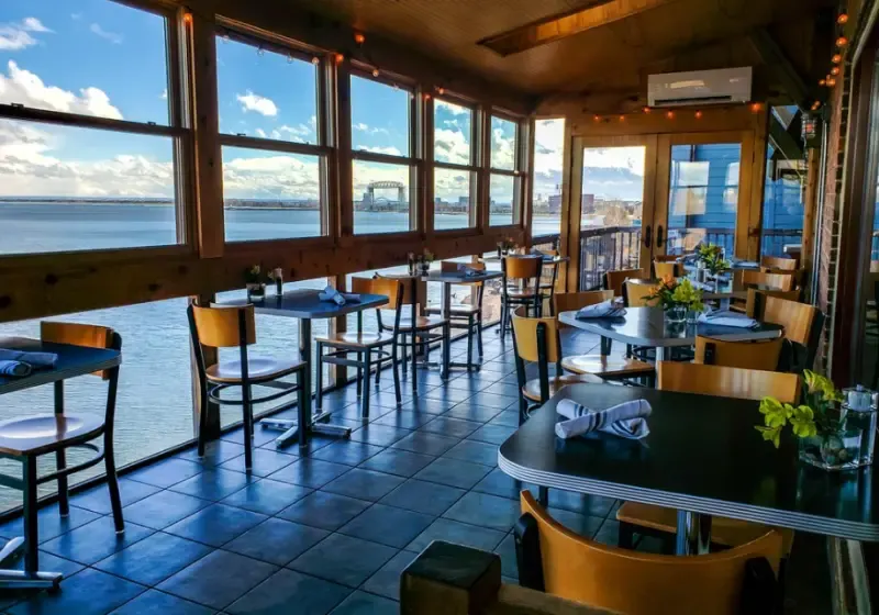 Enclosed Solarium in the Restaurant