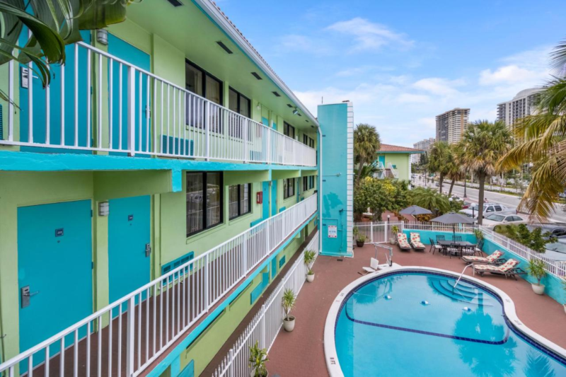 Exterior of Ocean Reef Hotel 