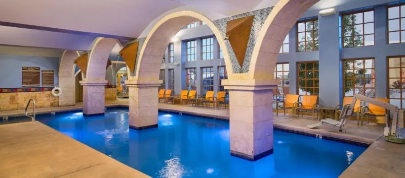 Hilton Santa Fe Buffalo Thunder Indoor Pool