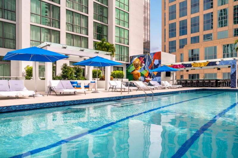 Hyatt Centric Las Olas Fort Lauderdale’s Swimming Pool