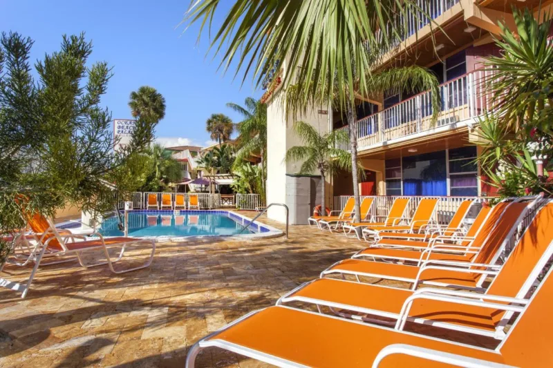 Ocean Beach Palace Hotel and Suites’ swimming pool