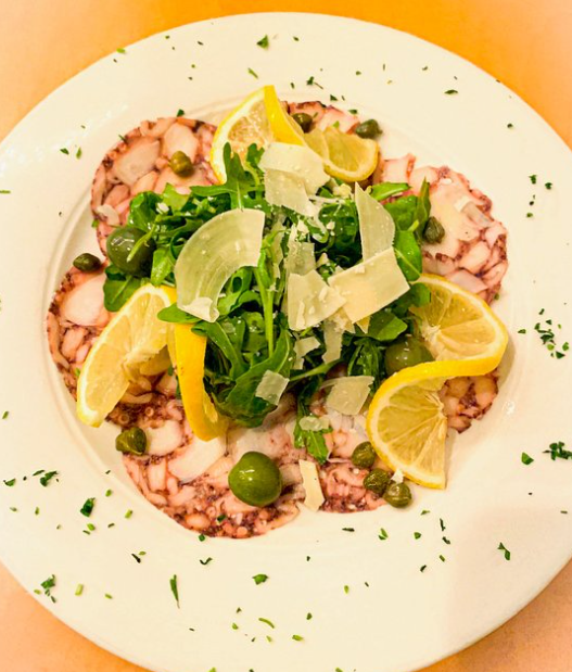 Octopus Carpaccio