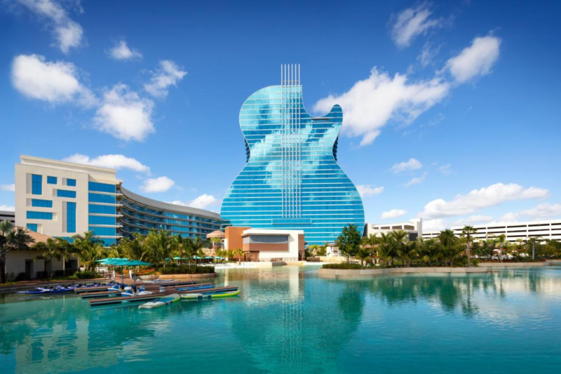 The Guitar Hotel’s exterior