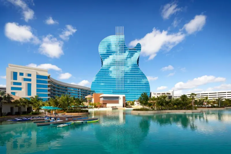 The Guitar Hotel’s exterior