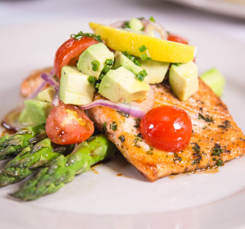 Bright Salmone Alla Fresca At Francesca's Amici Elmhurst