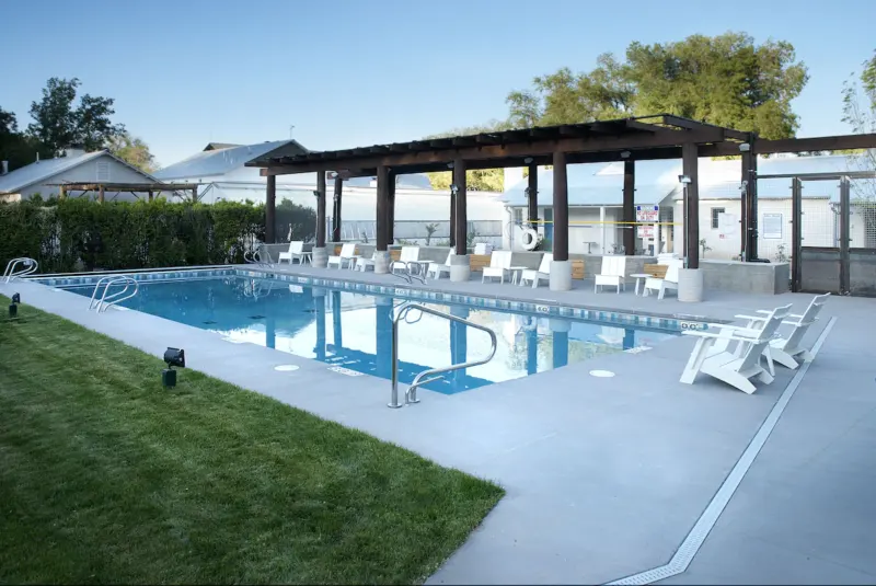 Pool Overview At Los Poblanos Historic Inn & Organic Farm, Los Ranchos De Albuquerque